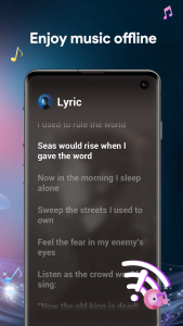 اسکرین شات 5 برنامه Music Player: MP3 Downloader