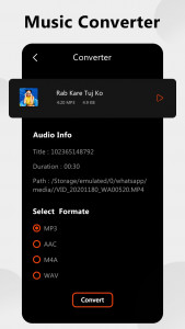 اسکرین شات برنامه Music Editor - Audio MP3 Editor 2