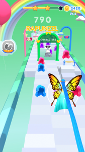 اسکرین شات 3 بازی Dancing Hair: Dress Up