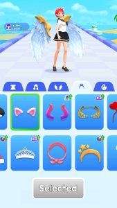 اسکرین شات 8 بازی Dancing Hair: Dress Up