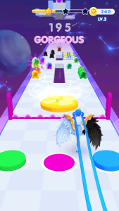 اسکرین شات 4 بازی Dancing Hair: Dress Up