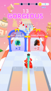 اسکرین شات بازی Dancing Hair - Music Race 3D 4