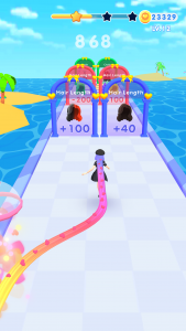 اسکرین شات 2 بازی Dancing Hair: Dress Up