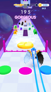 اسکرین شات 4 بازی Dancing Hair: Dress Up
