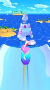 اسکرین شات بازی Aquapark Surfer：Fun Music Run 4