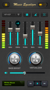 اسکرین شات برنامه Equalizer - Music Bass Booster 1