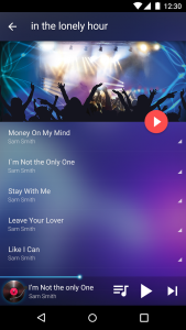 اسکرین شات برنامه Music Player - Mp3 Player 4