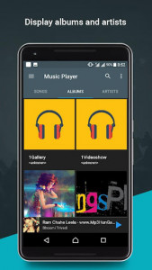 اسکرین شات برنامه Music Player - Mp3 Player & Audio Player 2