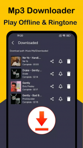 اسکرین شات برنامه Music Holic Offline Mp3 Player 4