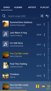 اسکرین شات 3 برنامه Music Player - MP3 Player