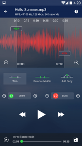 اسکرین شات برنامه Music Player - MP3 Player 5