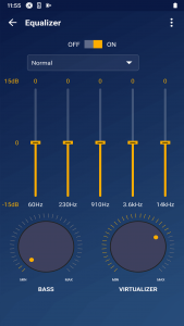 اسکرین شات 4 برنامه Music Player - MP3 Player