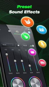 اسکرین شات برنامه Bass Booster - volume booster 3