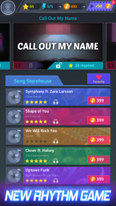 اسکرین شات بازی Tap Tap Music-Pop Songs 1