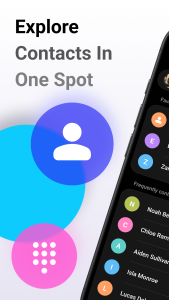 اسکرین شات 1 برنامه Phone Contacts