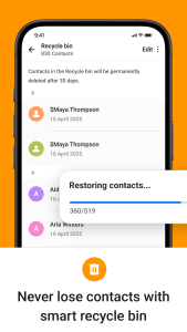 اسکرین شات 5 برنامه Phone Contacts