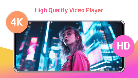 اسکرین شات 1 برنامه Video player