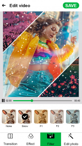 اسکرین شات برنامه Photo video maker 5