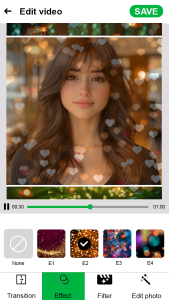 اسکرین شات 4 برنامه photo video maker