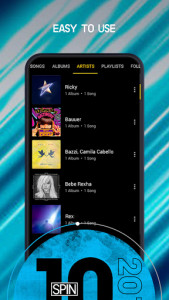 اسکرین شات برنامه Mp3 Player - Best Free Music Player 2021 5