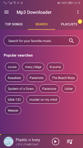 اسکرین شات برنامه Music Downloader - Free Online Music Download 4