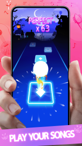 اسکرین شات 3 بازی Color Dance Hop:music game