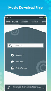 اسکرین شات برنامه Download Music Mp3 1