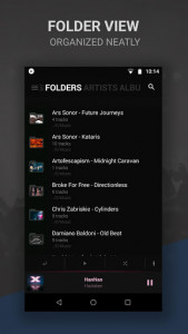 اسکرین شات برنامه BlackPlayer Free Music Player 5