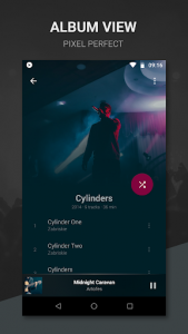 اسکرین شات برنامه BlackPlayer Free Music Player 4