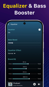 اسکرین شات 6 برنامه Music Player & MP3 Player