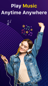 اسکرین شات 1 برنامه Music Player & MP3 Player