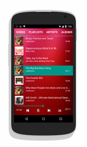 اسکرین شات برنامه Music Player - Mp3 Player 4