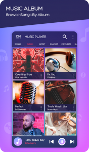 اسکرین شات برنامه Music Player Mp3 Audio Player 4