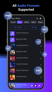 اسکرین شات برنامه Music Player Mp3 Audio Player 2