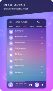 اسکرین شات برنامه Music Player Mp3 Audio Player 6