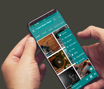 اسکرین شات برنامه Folder Music and Video Player 2