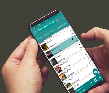 اسکرین شات برنامه Folder Music and Video Player 3