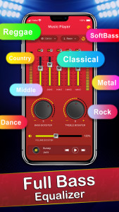 اسکرین شات برنامه Music Player 2023 3
