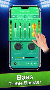 اسکرین شات 8 برنامه Music Player 2025: Deep Bass