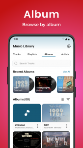 اسکرین شات برنامه Music Player: Player Mp3 Music 4