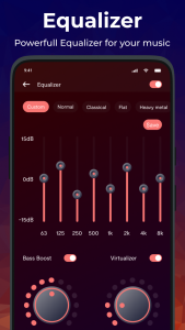 اسکرین شات برنامه Music Player: MP3 Player App 3