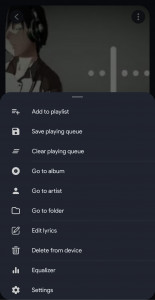اسکرین شات برنامه Play Music - Music Player 4