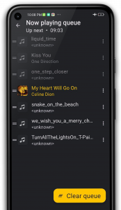 اسکرین شات برنامه Music Player - MP3 Player 5