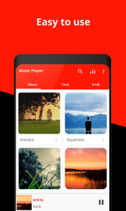 اسکرین شات 1 برنامه Music Player