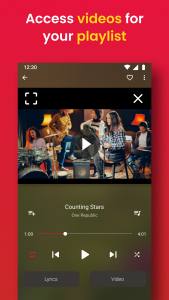 اسکرین شات برنامه Music Player - Audify Player 3