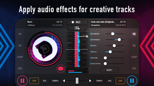 اسکرین شات 2 برنامه X Djing: Virtual DJ studio & B