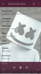 اسکرین شات برنامه Marshmello Song -Full DJ Music 5
