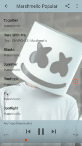 اسکرین شات برنامه Marshmello Song -Full DJ Music 3
