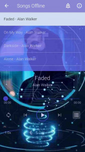 اسکرین شات برنامه DJ Alan Walker offline - Faded 3