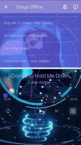 اسکرین شات برنامه DJ Alan Walker offline - Faded 4